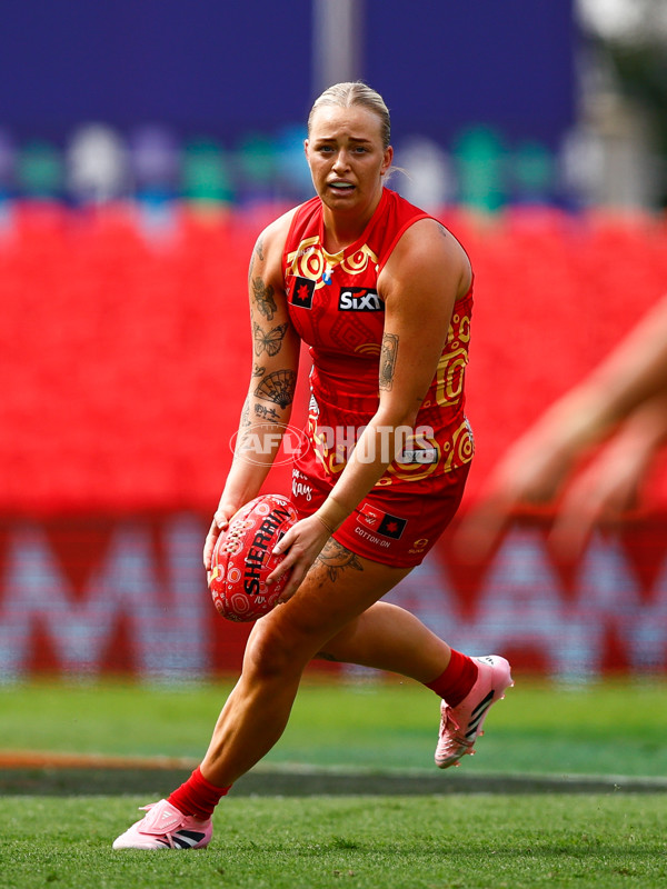 AFLW 2025 Round 04 - Gold Coast v GWS - A-62259962