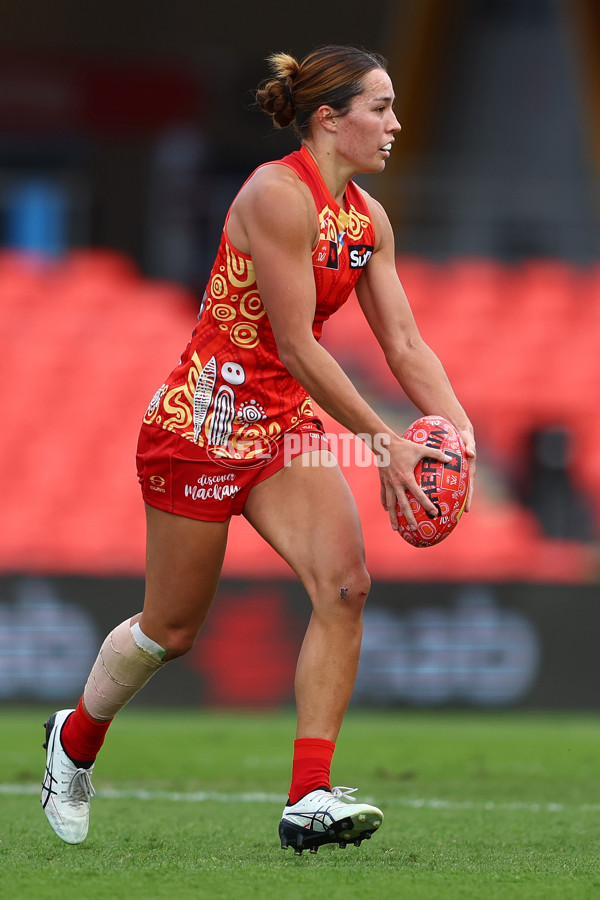 AFLW 2025 Round 04 - Gold Coast v GWS - A-62259985
