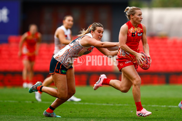 AFLW 2025 Round 04 - Gold Coast v GWS - A-62260023
