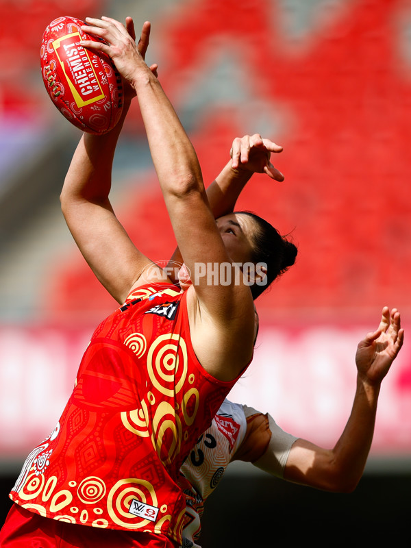 AFLW 2025 Round 04 - Gold Coast v GWS - A-62260448