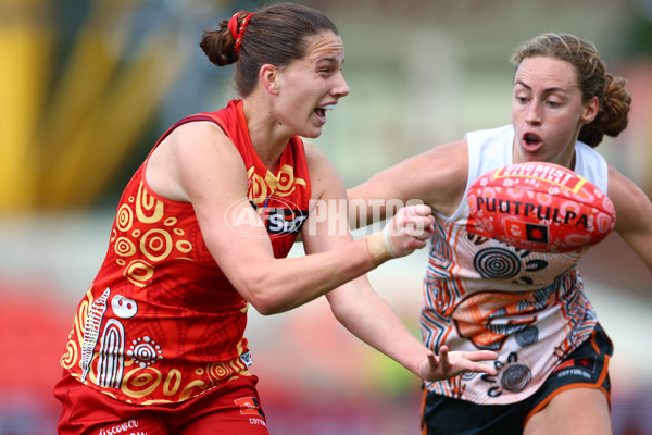 AFLW 2025 Round 04 - Gold Coast v GWS - A-62260475