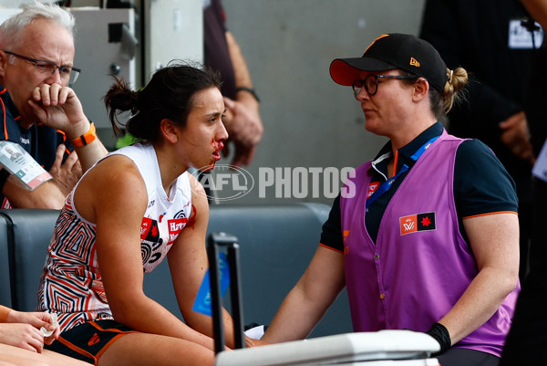 AFLW 2025 Round 04 - Gold Coast v GWS - A-62263286