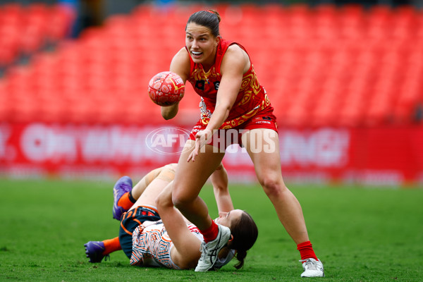 AFLW 2025 Round 04 - Gold Coast v GWS - A-62263287