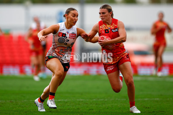 AFLW 2025 Round 04 - Gold Coast v GWS - A-62263290