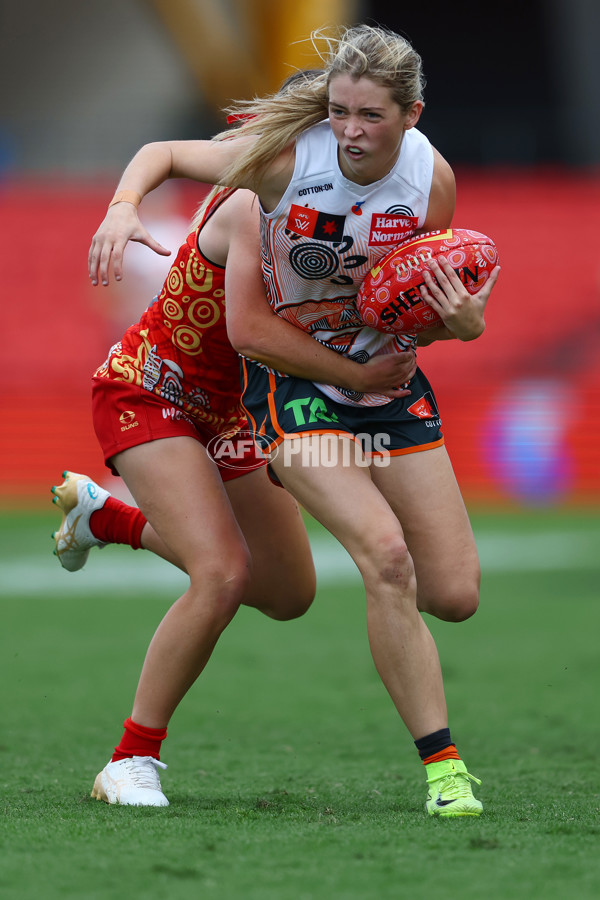 AFLW 2025 Round 04 - Gold Coast v GWS - A-62265158