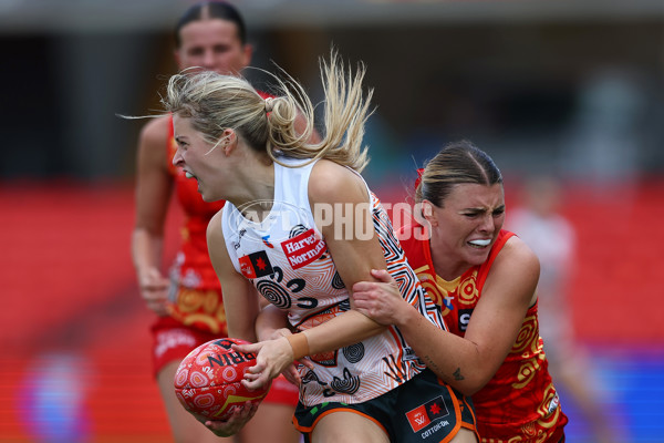 AFLW 2025 Round 04 - Gold Coast v GWS - A-62265168