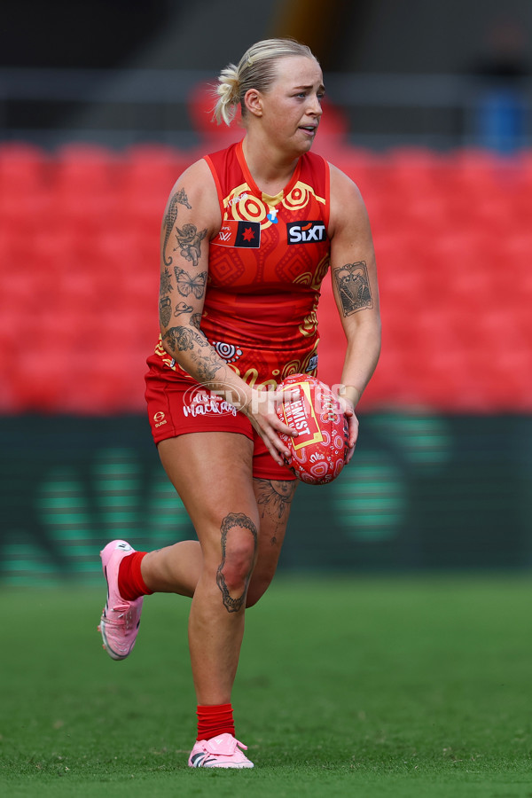 AFLW 2025 Round 04 - Gold Coast v GWS - A-62266501