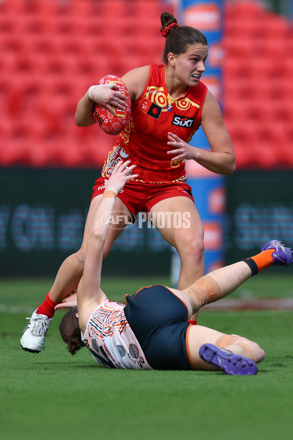AFLW 2025 Round 04 - Gold Coast v GWS - A-62266514
