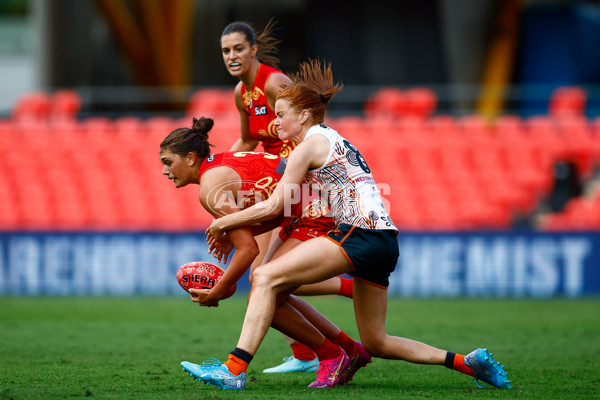 AFLW 2025 Round 04 - Gold Coast v GWS - A-62266520