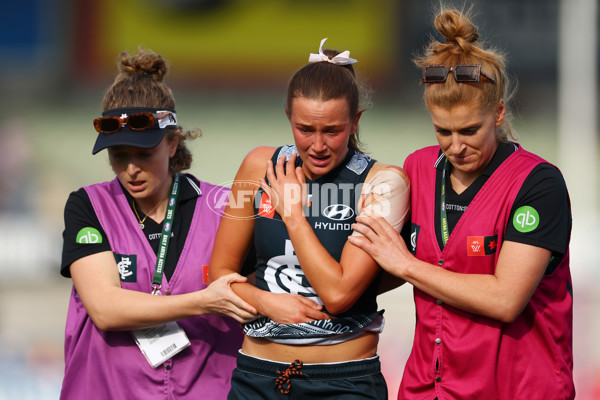 AFLW 2025 Round 04 - Carlton v Western Bulldogs - A-62270706