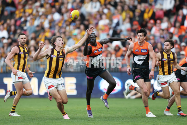AFL 2025 First Elimination Final - GWS v Hawthorn - A-62277755