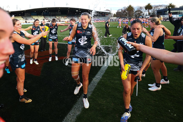 AFLW 2025 Round 04 - Carlton v Western Bulldogs - A-62278985