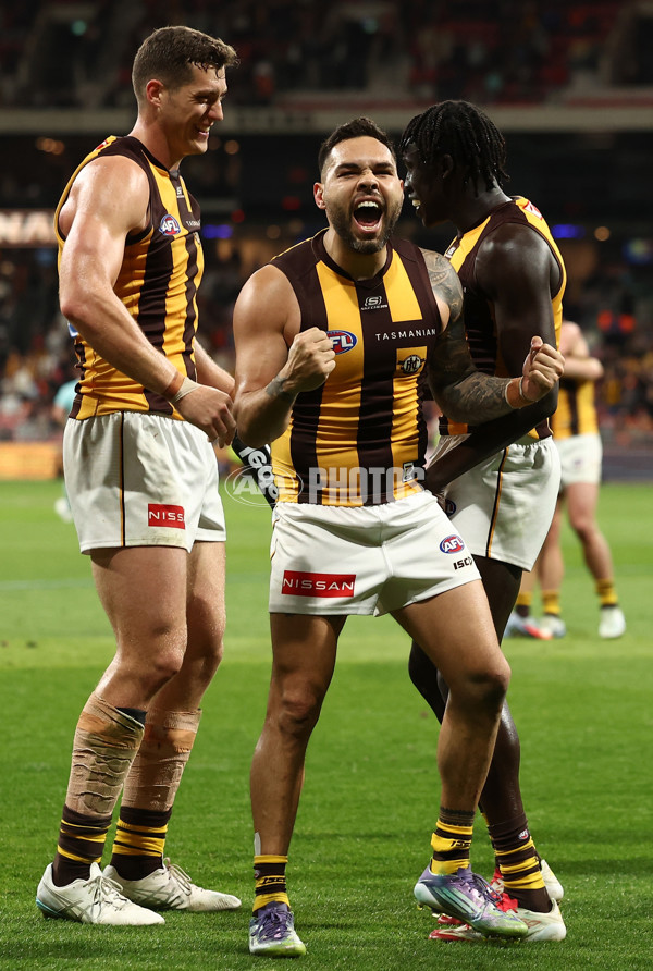 AFL 2025 First Elimination Final - GWS v Hawthorn - A-62284540