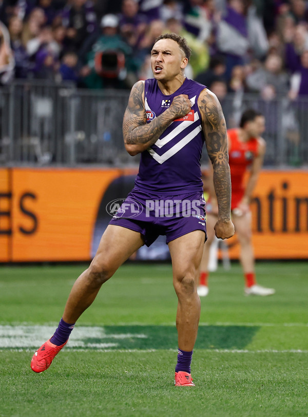 AFL 2025 Second Elimination Final - Fremantle v Gold Coast - A-62303886