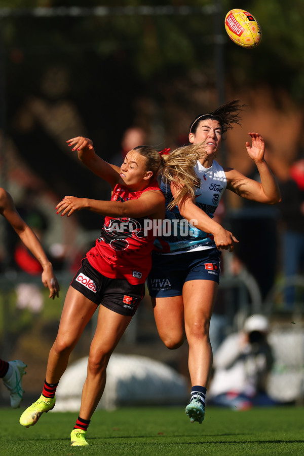 AFLW 2025 Round 04 - Essendon v Geelong - A-62331862