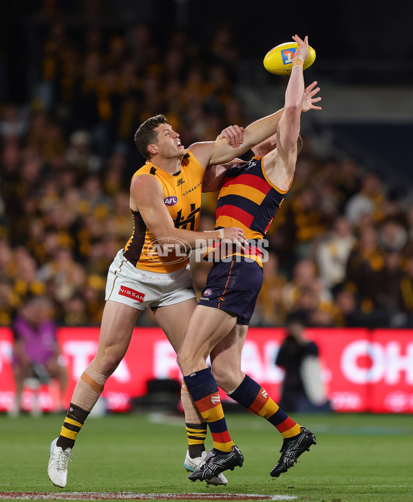 AFL 2025 First Semi Final - Adelaide v Hawthorn - A-62565195