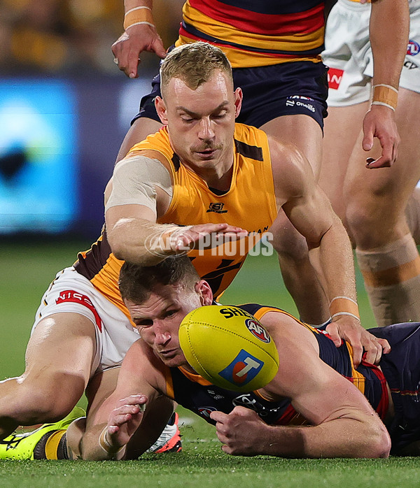 AFL 2025 First Semi Final - Adelaide v Hawthorn - A-62568424