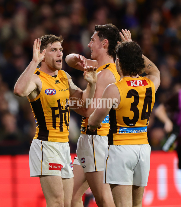 AFL 2025 First Semi Final - Adelaide v Hawthorn - A-62574419