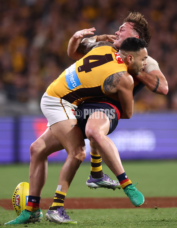 AFL 2025 First Semi Final - Adelaide v Hawthorn - A-62593138