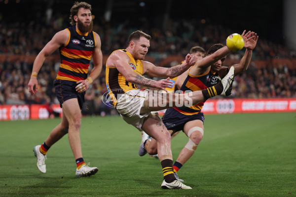 AFL 2025 First Semi Final - Adelaide v Hawthorn - A-62593205