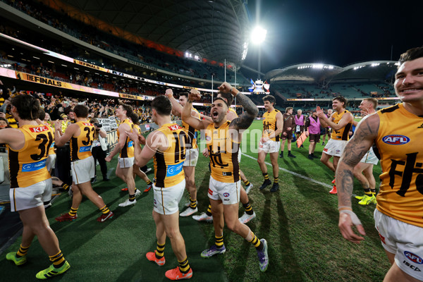 AFL 2025 First Semi Final - Adelaide v Hawthorn - A-62596429