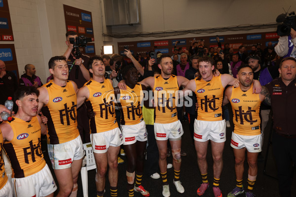 AFL 2025 First Semi Final - Adelaide v Hawthorn - A-62600911