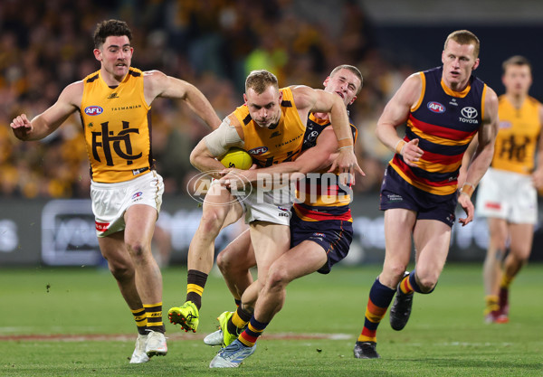 AFL 2025 First Semi Final - Adelaide v Hawthorn - A-62600996