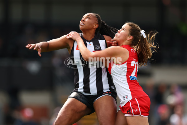 AFLW 2025 Round 05 - Collingwood v Sydney - A-62730821