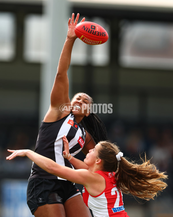 AFLW 2025 Round 05 - Collingwood v Sydney - A-62730822