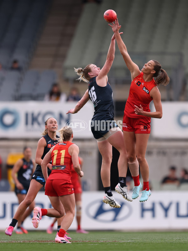 AFLW 2025 Round 05 - Carlton v Gold Coast - A-62740826