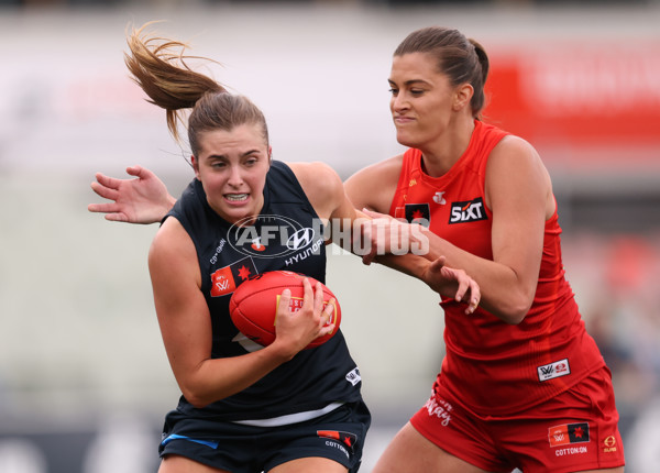 AFLW 2025 Round 05 - Carlton v Gold Coast - A-62744793