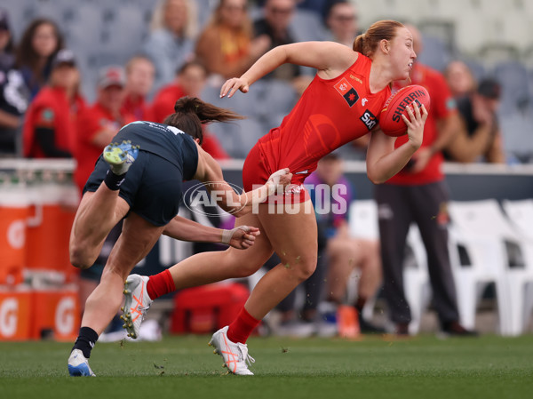AFLW 2025 Round 05 - Carlton v Gold Coast - A-62744795