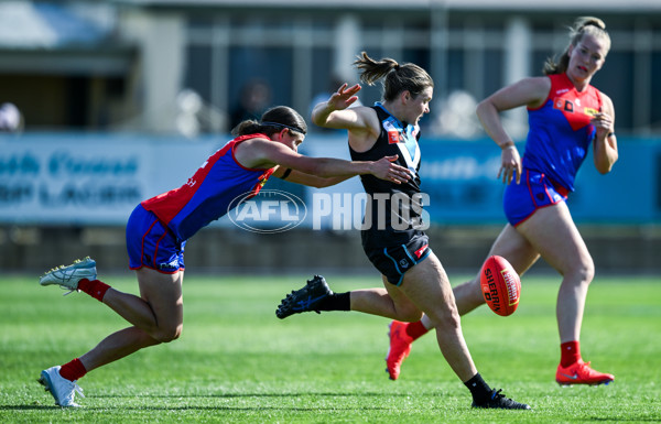 AFLW 2025 Round 05 - Port Adelaide v Melbourne - A-62752642