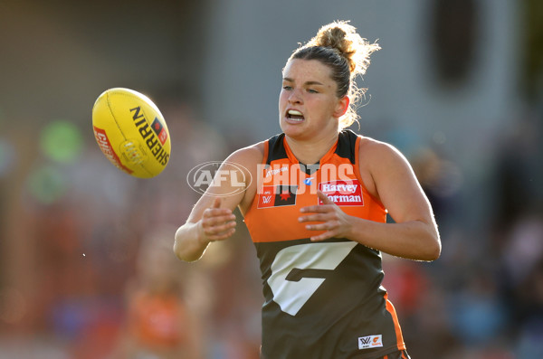 AFLW 2025 Round 05 - GWS v Western Bulldogs - A-62755880