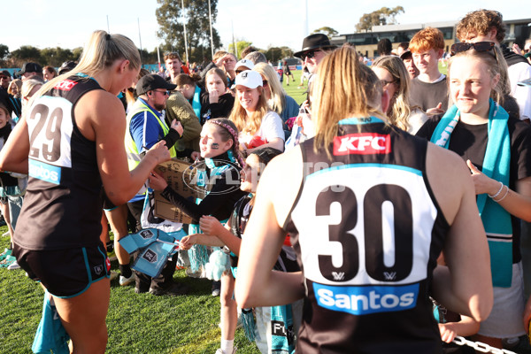 AFLW 2025 Round 05 - Port Adelaide v Melbourne - A-62758887