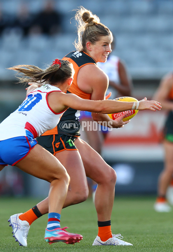 AFLW 2025 Round 05 - GWS v Western Bulldogs - A-62758930