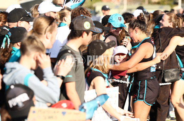 AFLW 2025 Round 05 - Port Adelaide v Melbourne - A-62759085