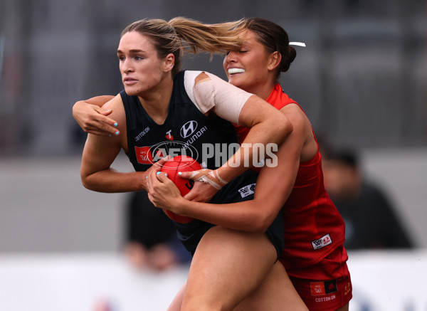 AFLW 2025 Round 05 - Carlton v Gold Coast - A-62762052