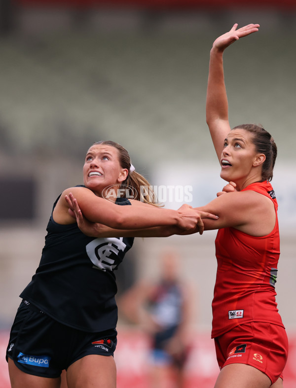 AFLW 2025 Round 05 - Carlton v Gold Coast - A-62767901