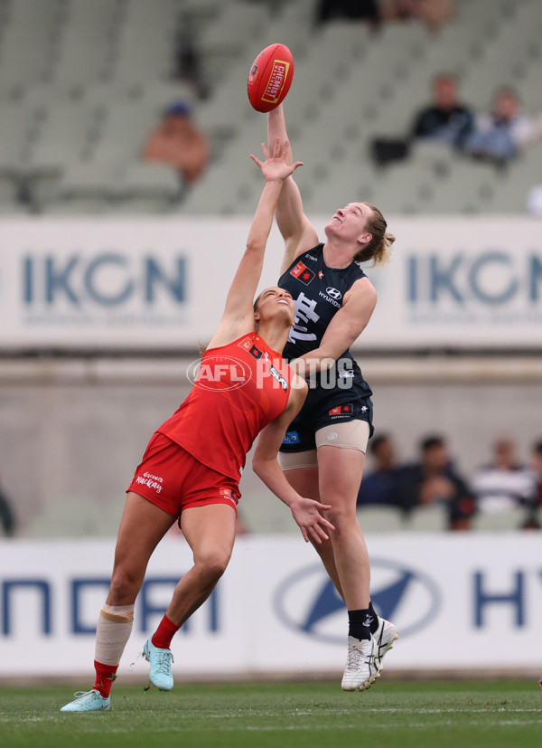 AFLW 2025 Round 05 - Carlton v Gold Coast - A-62767928