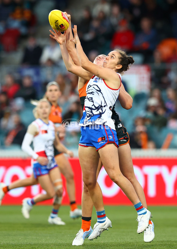 AFLW 2025 Round 05 - GWS v Western Bulldogs - A-62769579
