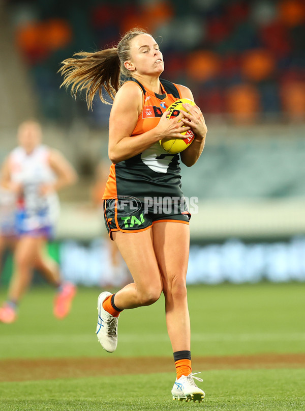 AFLW 2025 Round 05 - GWS v Western Bulldogs - A-62771037