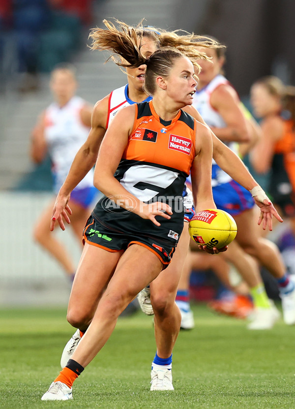 AFLW 2025 Round 05 - GWS v Western Bulldogs - A-62771050