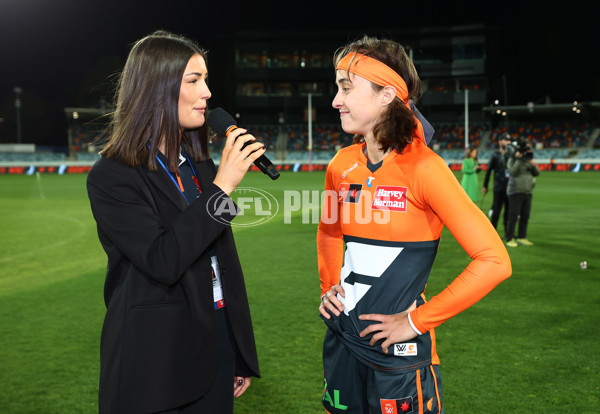 AFLW 2025 Round 05 - GWS v Western Bulldogs - A-62772818