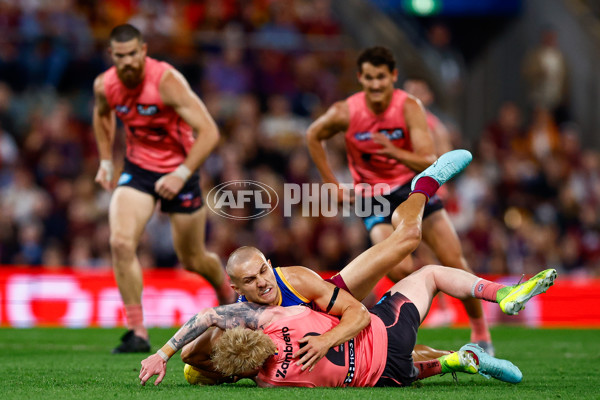 AFL 2025 Second Semi Final - Brisbane v Gold Coast - A-62777097
