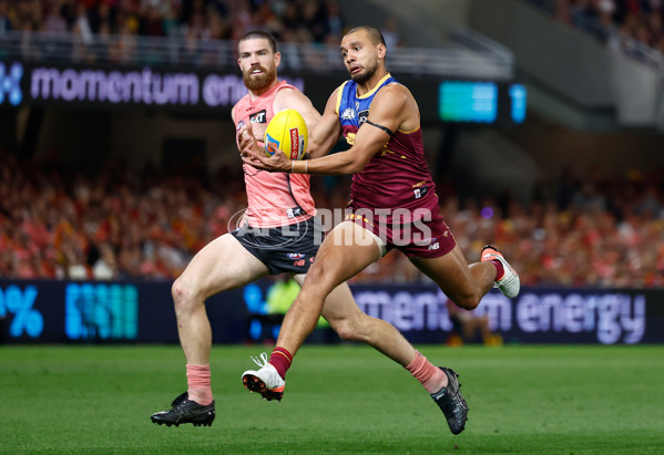AFL 2025 Second Semi Final - Brisbane v Gold Coast - A-62781343