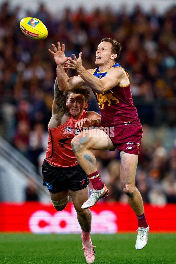 AFL 2025 Second Semi Final - Brisbane v Gold Coast - A-62787451