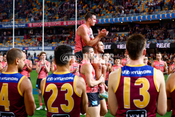 AFL 2025 Second Semi Final - Brisbane v Gold Coast - A-62791569
