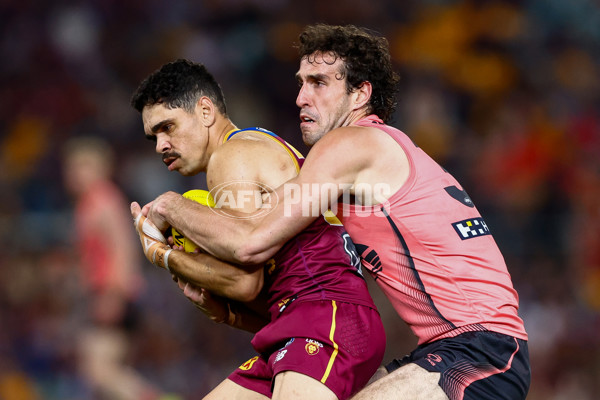 AFL 2025 Second Semi Final - Brisbane v Gold Coast - A-62794939