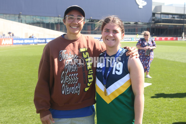 AFL National Futures Girls 2025 - Team Vescio v Team Conti - A-62806813